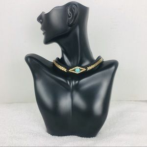 Bleu NYC Faux Turquoise Choker